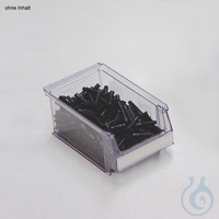 Systembox SB 5 transparent 160 x 100/75 mm (ohne Etiketten)UK = 25 Stck....