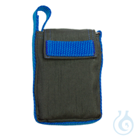 Tasche für Langzeitblutdruckmessgerät, schwarz/blau Tasche für...