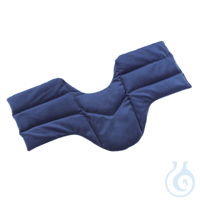 Kryotherm natur Traubenkern-Nackenkissen Comfort, blau, ca. 52 x 26 cm...