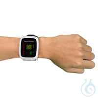 Handgelenkpulsoximeter AP-10 inkl. SpO2-Soft-Fingersensor...