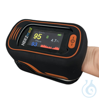 Fingerpulsoximeter HERZmed FS20L Outdoor BLACK Fingerpulsoximeter HERZmed...