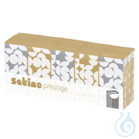 Taschentücher Satino Prestige 4-lagig, hochweiß (225 Pack) Taschentücher...