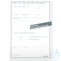 Sprechstundenbesuche DIN A6 (500 Stck.) Sprechstundenbesuche DIN A6 (500...