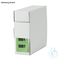 Archiv-Nummern, doppelt 36001 - 37000, grün Archiv-Nummern, doppelt 36001 -...