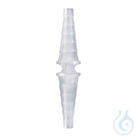 medimex Schlauchverbinder, abgestuft min. Ø 7 mm / max. Ø 14 mm, Länge: 90 mm...