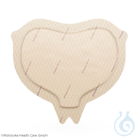 Mepilex Border Sacrum Schaumverband steril, 16 x 20 cm (5 Stck.) mit...