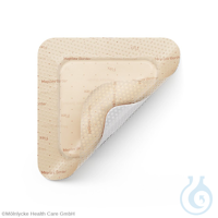 Mepilex Border Flex Schaumverband steril 12,5 x 12,5 cm, mit Haftrand (10...