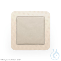 Mepilex Border Ag Schaumverband steril, 7 x 7,5 cm (5 Stck.) UK = 14 Pack...