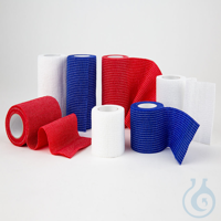 ELASTUS active comfort Fixierbinden blau, 4,5 m x 5 cm (10 Stck.) ELASTUS...