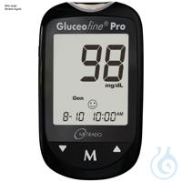 Gluceofine Pro Blutzuckermesssystem mg/dL UK = 40 Set Gluceofine Pro...
