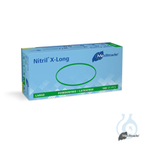 Nitril 3000 Blue X-Long U.-Handschuhe PF latexfrei, unsteril, Gr. L (100...