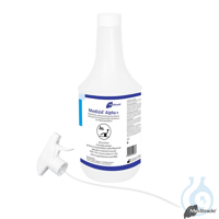Medizid Alpha+ 1 Ltr. Flächenschnelldesinfektion mit Sprühkopf UK = 12 Fl....