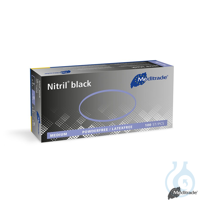 Nitril black U.-Handschuhe, PF, latexfrei, unsteril, Gr. M (100 Stck.) UK =...