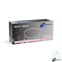 Nitril black U.-Handschuhe, PF, latexfrei, unsteril, Gr. XL (100 Stck.) UK =...