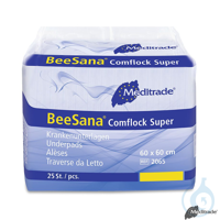BeeSana Comflock Super Krankenunterlagen 2-lagig, 60 x 60 cm (6 x 25 Stck.)...