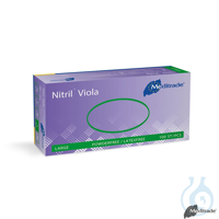 Nitril Viola U.-Handschuhe PF, latexfrei unsteril, Gr. L (100 Stck.) UK = 10...
