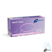 Nitril Viola U.-Handschuhe PF, latexfrei unsteril, Gr. XL (100 Stck.) UK = 10...