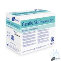 Gentle Skin Superior OP-Handschuhe Latex, PF, steril, Gr. 6,5 (50 Paar) UK =...