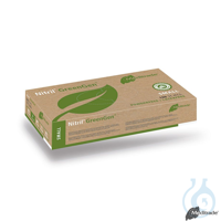 Nitril GreenGen U.-Handschuhe PF, unsteril, Gr. S (100 Stck.) UK = 10 Pack...