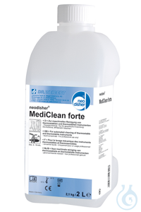 neodisher MediClean forte 2 Ltr. Instrumentenreiniger (=405097) UK = 6 Fl.*...