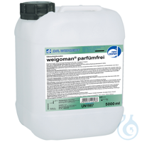weigoman parfümfrei 5 Ltr. EURO-Kanister Händedesinfektion * nur für den...