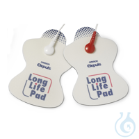 Long Life Elektroden-Pads für OMRON E4/E2 (1 Paar) =(4928818-7) Long Life...