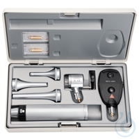 Veterinär Diagnostik-Set LED 2,5 V mit BETA Batteriegriff Veterinär...