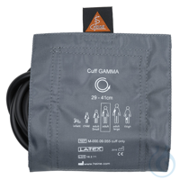 Klettenmanschette komplett, 2-Schlauch, Erwachsene, 14 x 58 cm für GAMMA XXL...