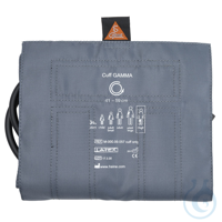 Klettenmanschette komplett, 2-Schlauch, Oberschenkel, 20 x 86 cm für GAMMA...