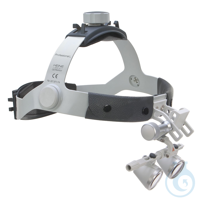Binokularlupenset C HR 2,5x/340 mm mit i-View auf Professional L Kopfband...