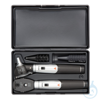 mini 3000 Ophthalmoskop/F.O. Otoskop Set 2,5 V LED mit 2 Batteriegriffen...