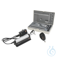 BETA 200 Ophthalmoskop/Otoskop Set LED mit BETA4 USB Ladegriff, USB Kabel und...
