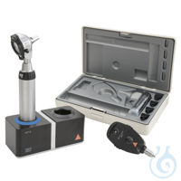 BETA 200 Ophthalmoskop/Otoskop Set LED mit BETA4 NT Ladegriff und NT4...
