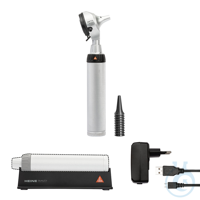 BETA 400 F.O. Otoskop-Kit LED mit BETA4 USB Ladegriff mit USB Kabel,...