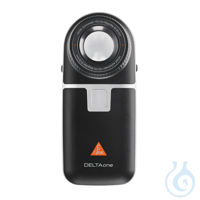 DELTAone Dermatoskop LED Standard Edition, schwarz-silber mit Kontaktscheibe...