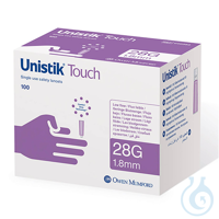 Unistik Touch 28 G, 1,8 mm Sicherheitslanzetten (100 Stck.) Unistik Touch 28...