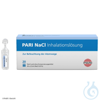 PARI NaCl Inhalationslösung 0,9% (20 Ampullen à 2,5 ml) PARI NaCl...
