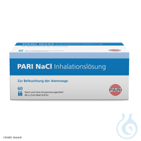 PARI NaCl Inhalationslösung 0,9% (60 Ampullen à 2,5 ml) PARI NaCl...