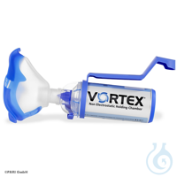VORTEX Inhalierhilfe mit Erwachsenenmaske und Maskenanschluss VORTEX...