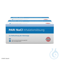 PARI NaCl Inhalationslösung 0,9% (120 Ampullen à 2,5 ml) PARI NaCl...