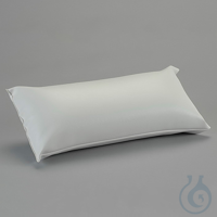 OP-Nackenkissen Lina, 40 x 18 x 10 cm, mit Kunstlederbezug weiß verschweißt...