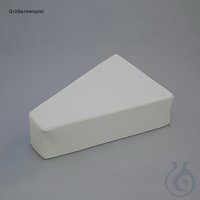 Spreizkeil Robert, Gr. 1,  35/10 x 50 x 15 cm mit Kunstlederbezug weiß...