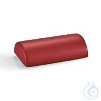 Halbrolle Ron, Gr. 1, 40 x 22 x 11 cm mit Kunstlederbezug rot Halbrolle Ron,...