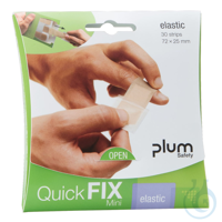 QuickFix Mini Pflasterpackung inkl. 30 Pflasterstrips elastic UK = 30 Pack...