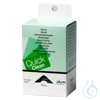 QuickClean Wundreinigungstücher (40 Stck.) UK = 11 Stück. QuickClean...
