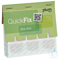 QuickFix Aloe Vera Refill Pflaster (45 Strips) Kart. = 48 Stck. QuickFix Aloe...
