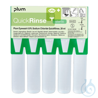 QuickRinse Augenspülampullen Refill (5 x 20 ml) VE = 4 Stck. QuickRinse...