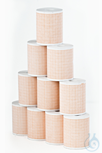 Druckerpapier 58 mm x 25 m, wischfest mit Gitterlinien (10 Rl.) Druckerpapier...