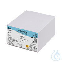 RESOPREN DSM 24 2/0=3 blau monofil, Nahtmaterial Fadenlänge 45 cm (36 Stck.)...