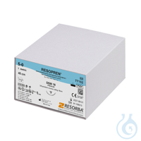 RESOPREN DSM 18 5/0=1 blau monofil, Nahtmaterial Fadenlänge 45 cm (36 Stck.)...